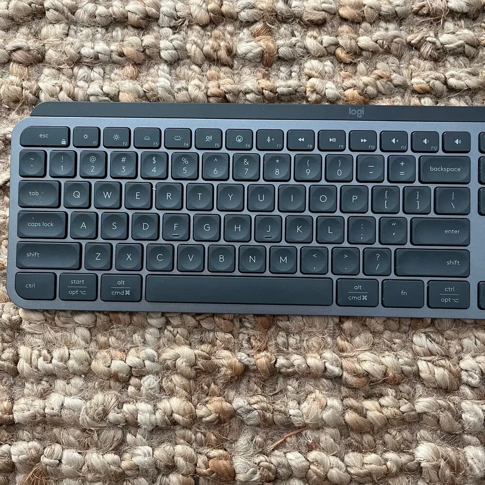 Logitech MX Keys S Advanced Wireless Bluetooth Illuminated Keyboard Black